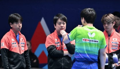 日乒主帅岸川圣也：梁靖崑表现太出色，中国队展现世界第一水准