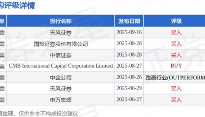 招商证券发布研报称，维持复宏汉霖(02696.HK)“强烈推荐”评级