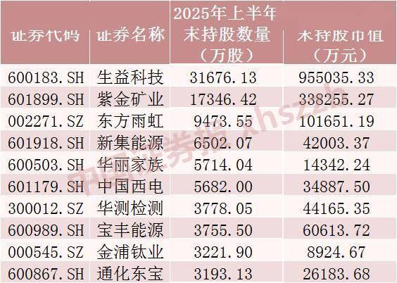 QFII重仓股曝光！买了这些股票 持仓电子行业市值最高