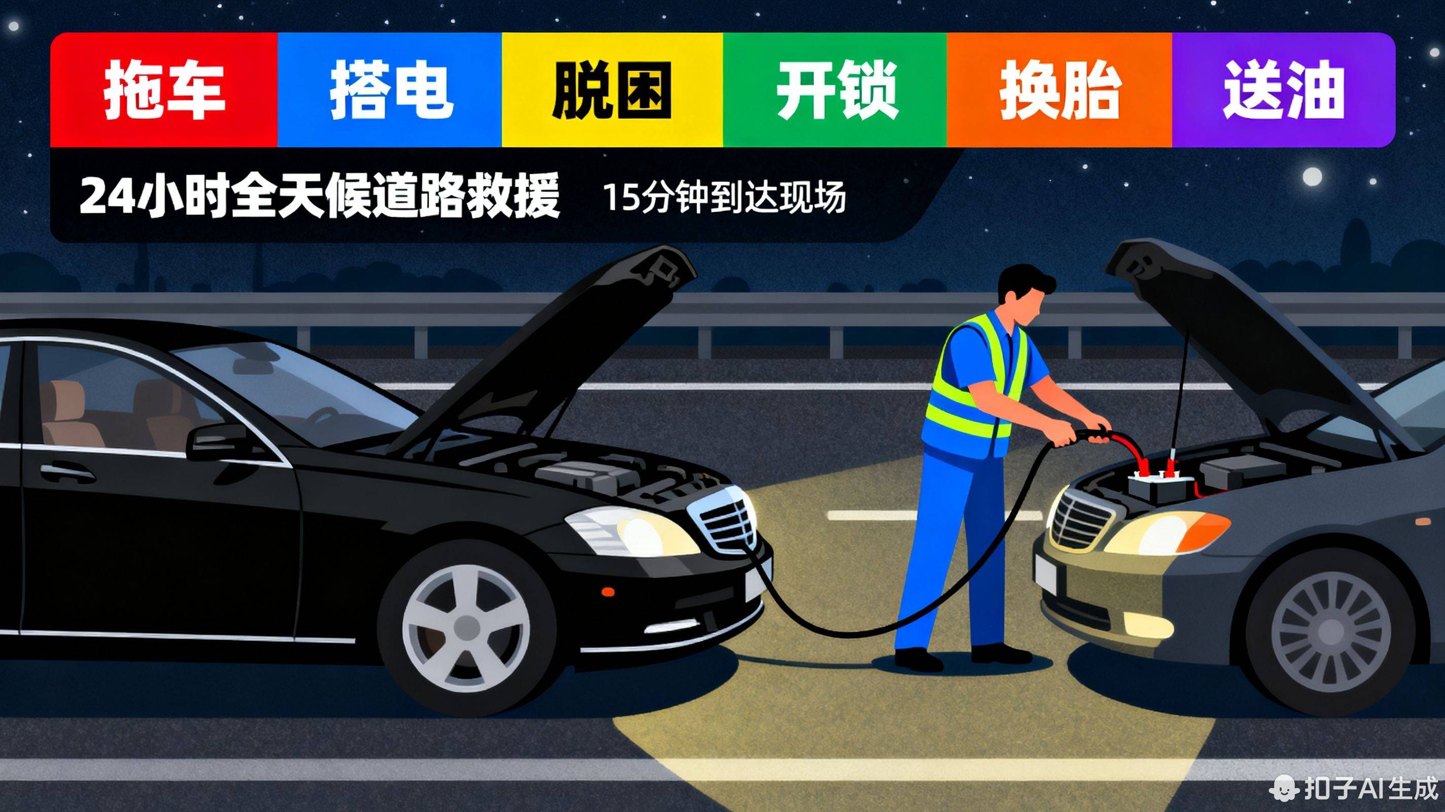 岳阳湘阴汽车道路救援_救援电话_24小时附近拖车