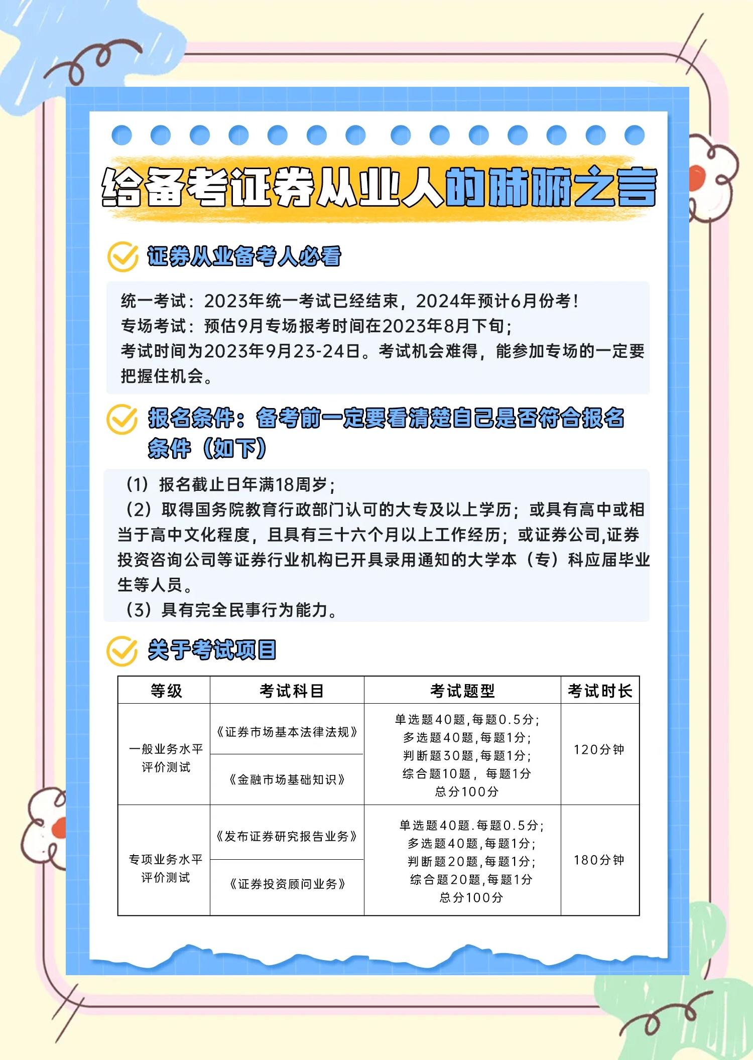 证券从业都考什么(证券从业考试哪科简单一点)